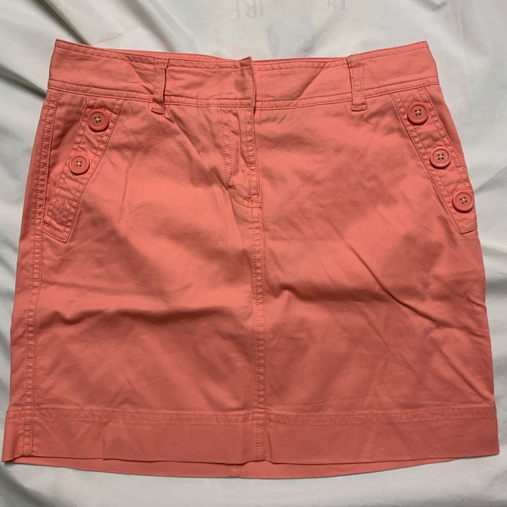 Vineyard Vines pink cotton skirt